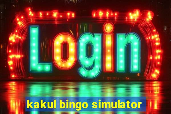 kakul bingo simulator